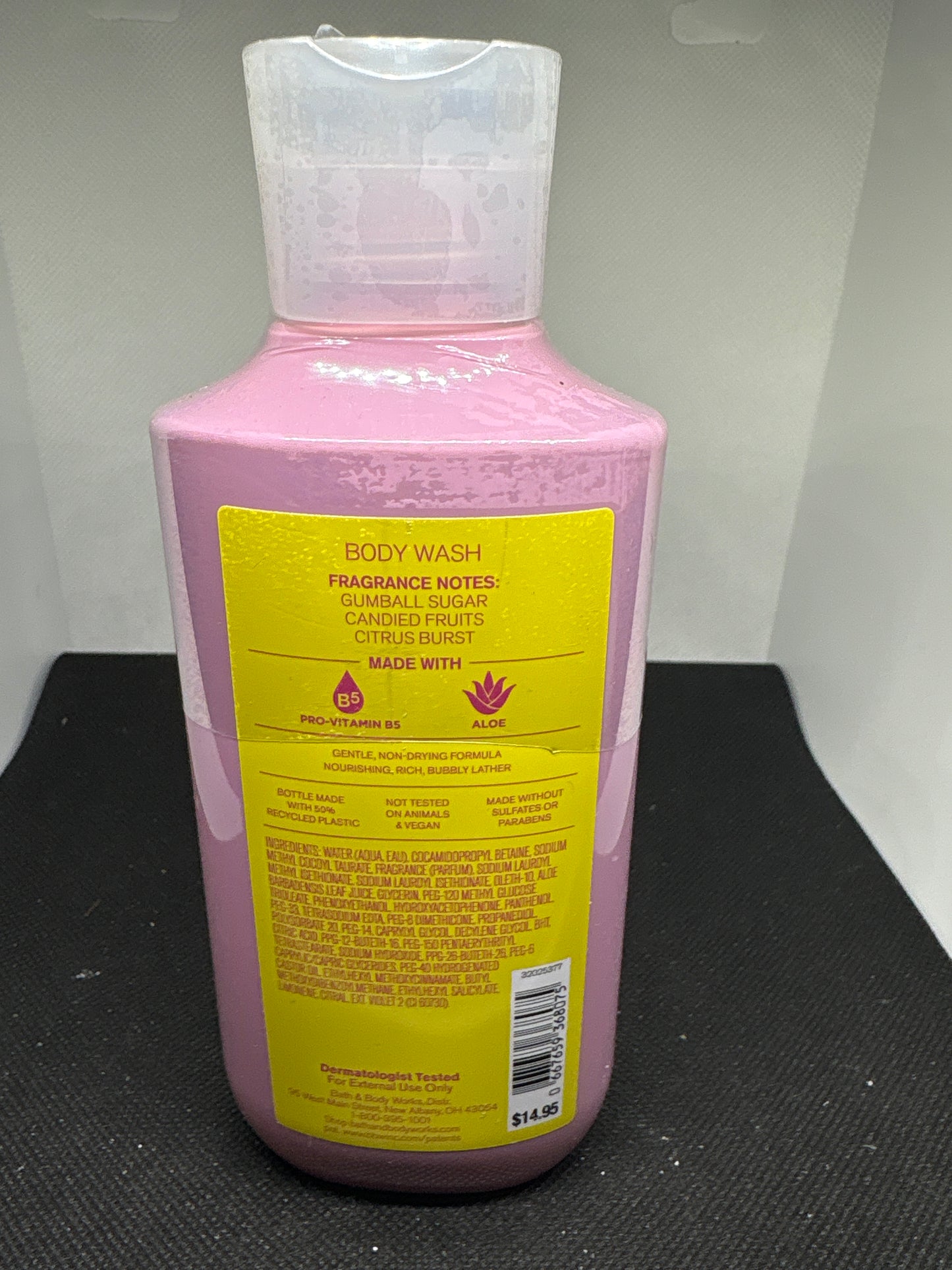 Bath & Body Works Bubble Gum Pop Body Wash Shower Gel 10 fl oz