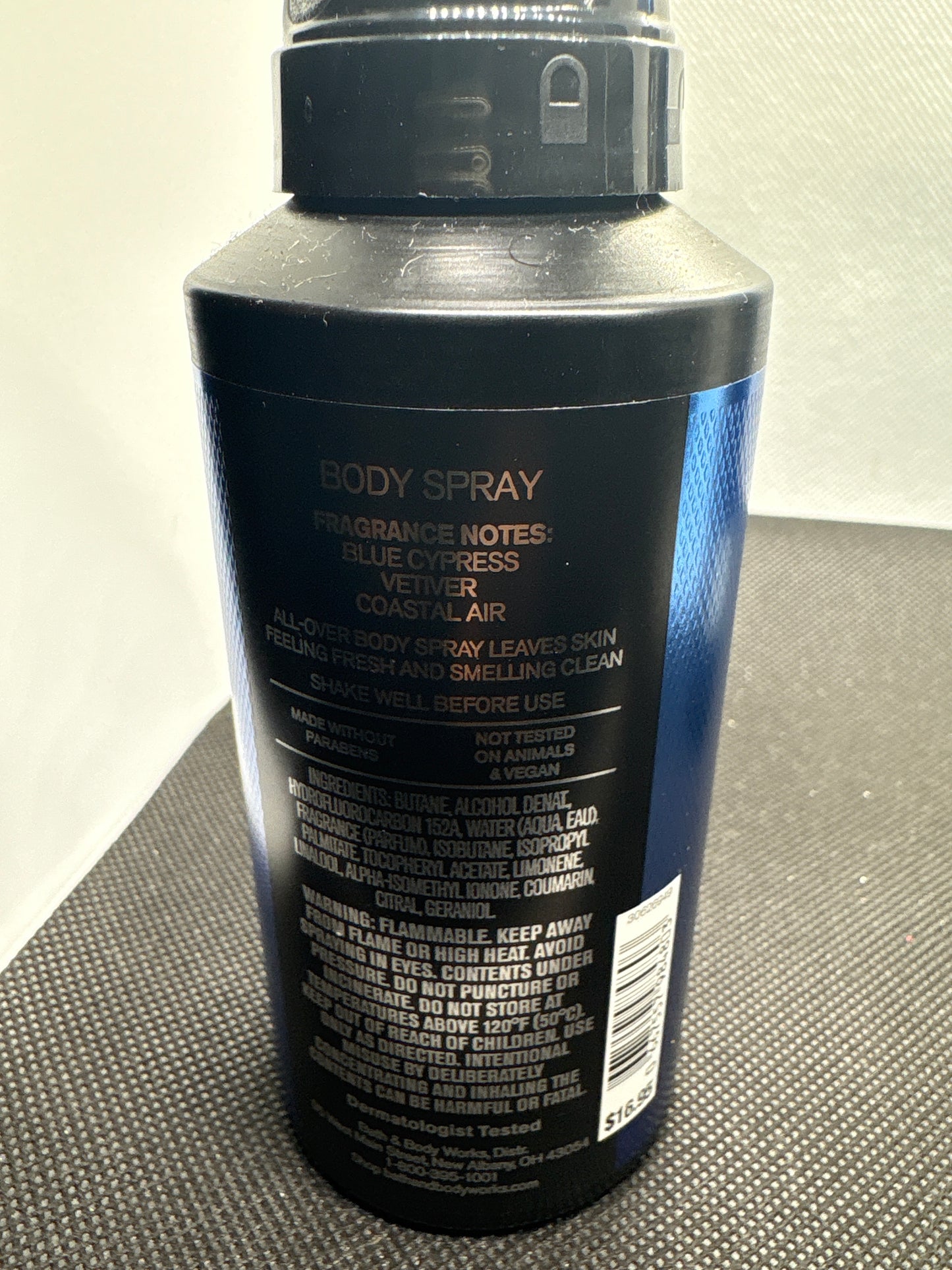 Combo Bath & Body Works OCEAN for Men Body Scrub Wash And Body Spray Set