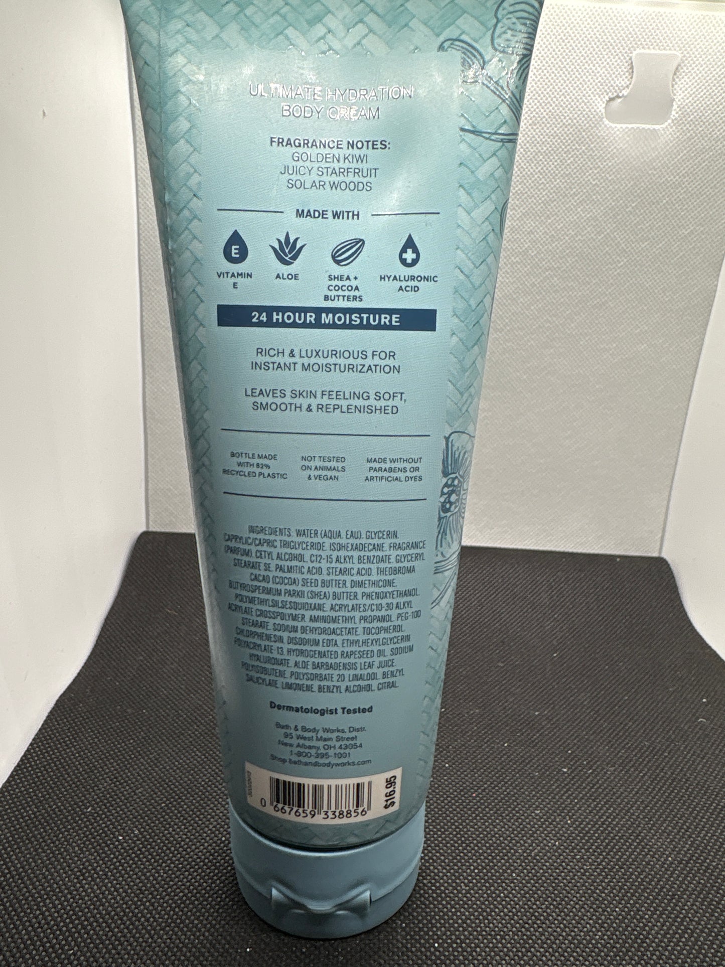 2 Pc Bath & Body Works Thailand Sweet Kiwi & Starfruit Mist Spray & Body Cream