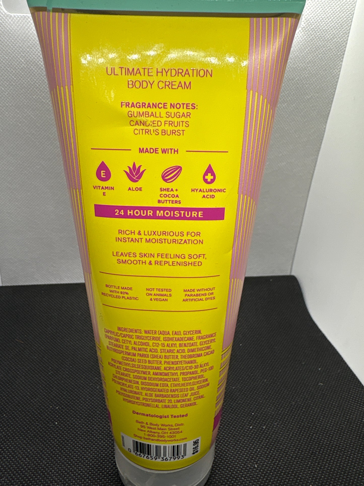 Bath & Body Works BUBBLEGUM POP Fine Fragrance Mist Shower Gel Body Cream Set