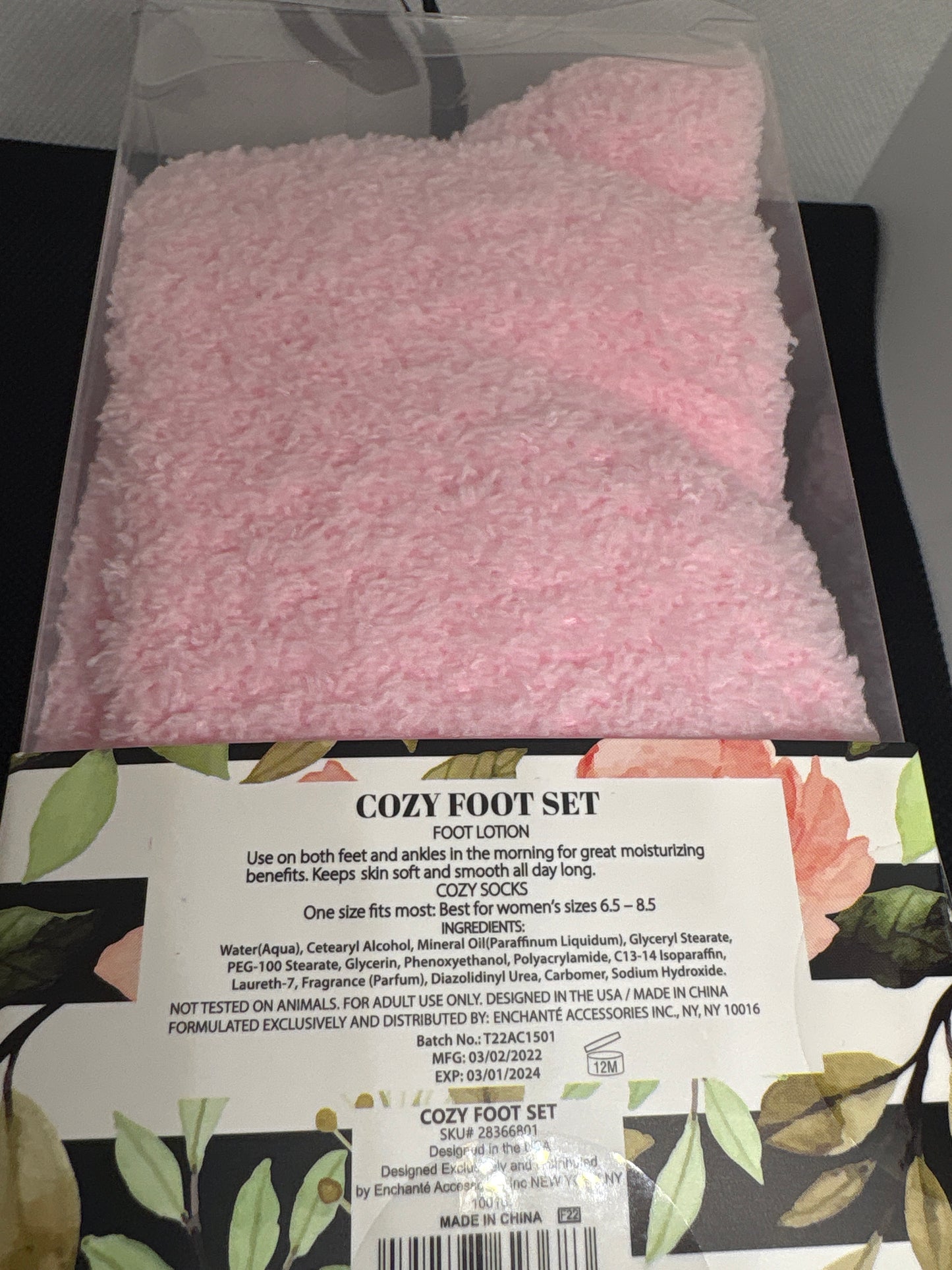 Cozy Foot Set Cozy Socks & Foot Lotion Gift For Hardworking Women Belle Maison