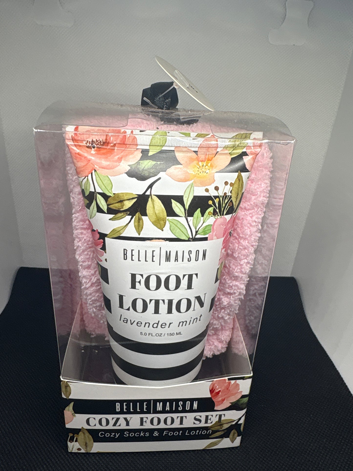 Cozy Foot Set Cozy Socks & Foot Lotion Gift For Hardworking Women Belle Maison