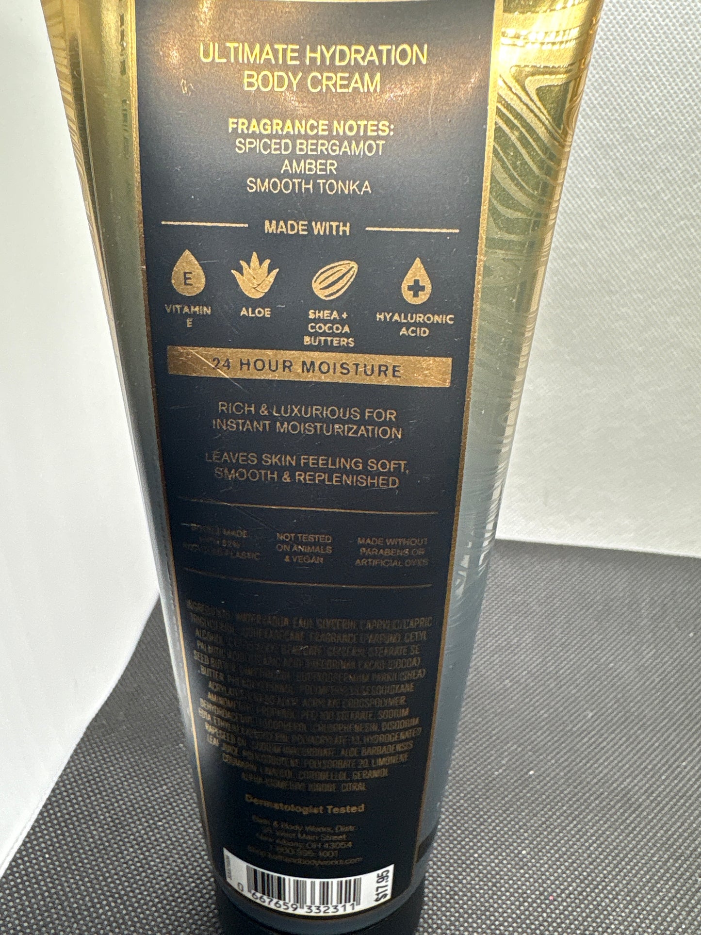 Bath and Body Works Men's Collection AFTER DARK Body Cream 8 oz