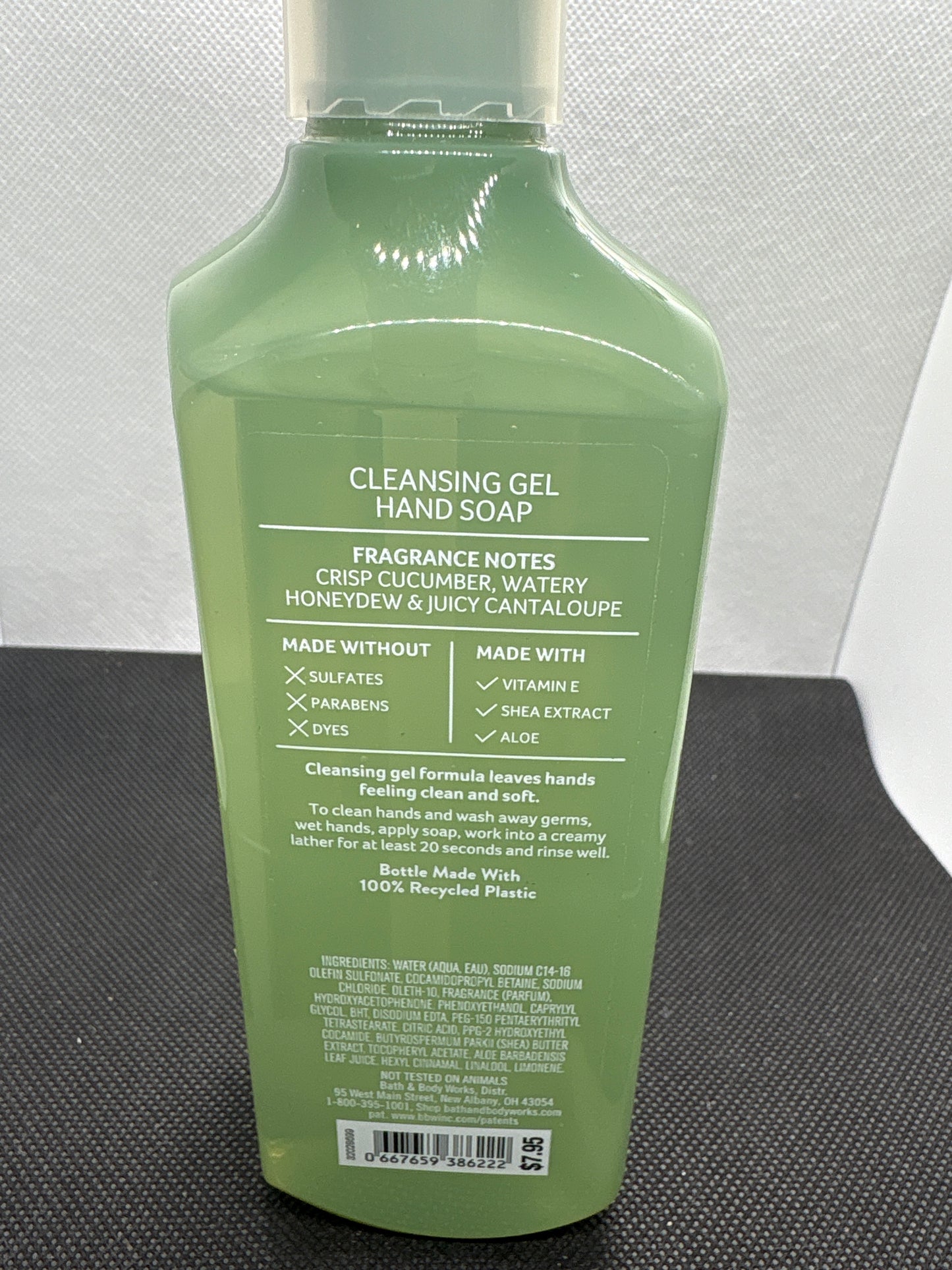 Bath And Body Works CUCUMBER MELON 4 pc set