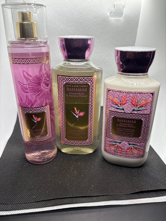 Bath And Body Works Bahamas Set Of 3