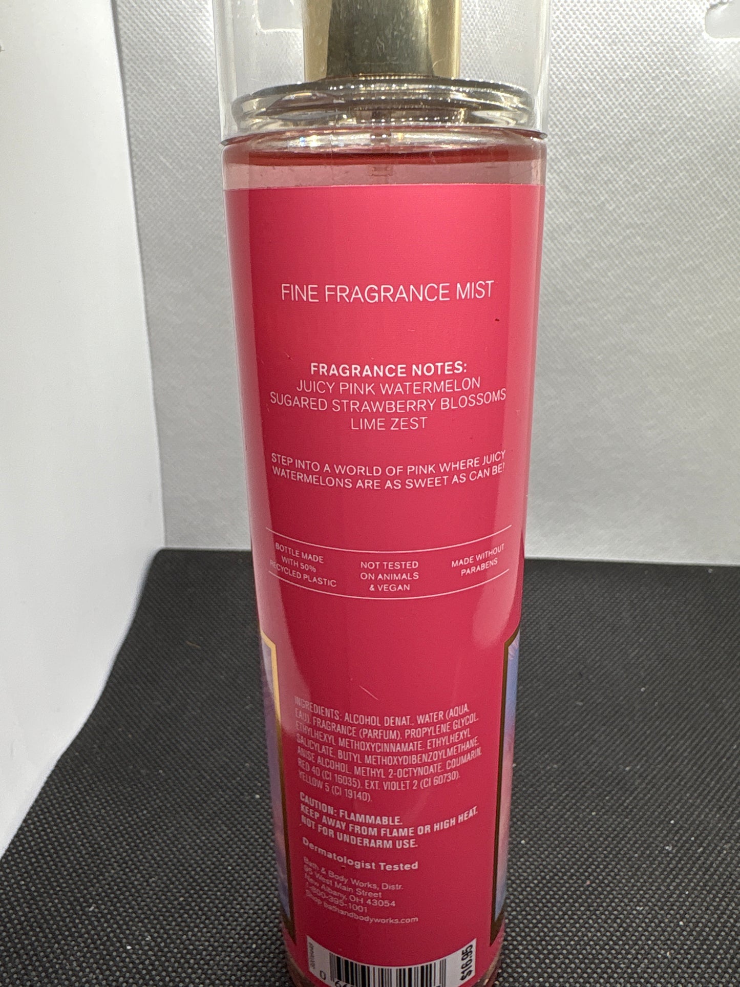 Bath & Body Works Pink Watermelon Blast Fragrance Fine Mist & Body Cream Set New