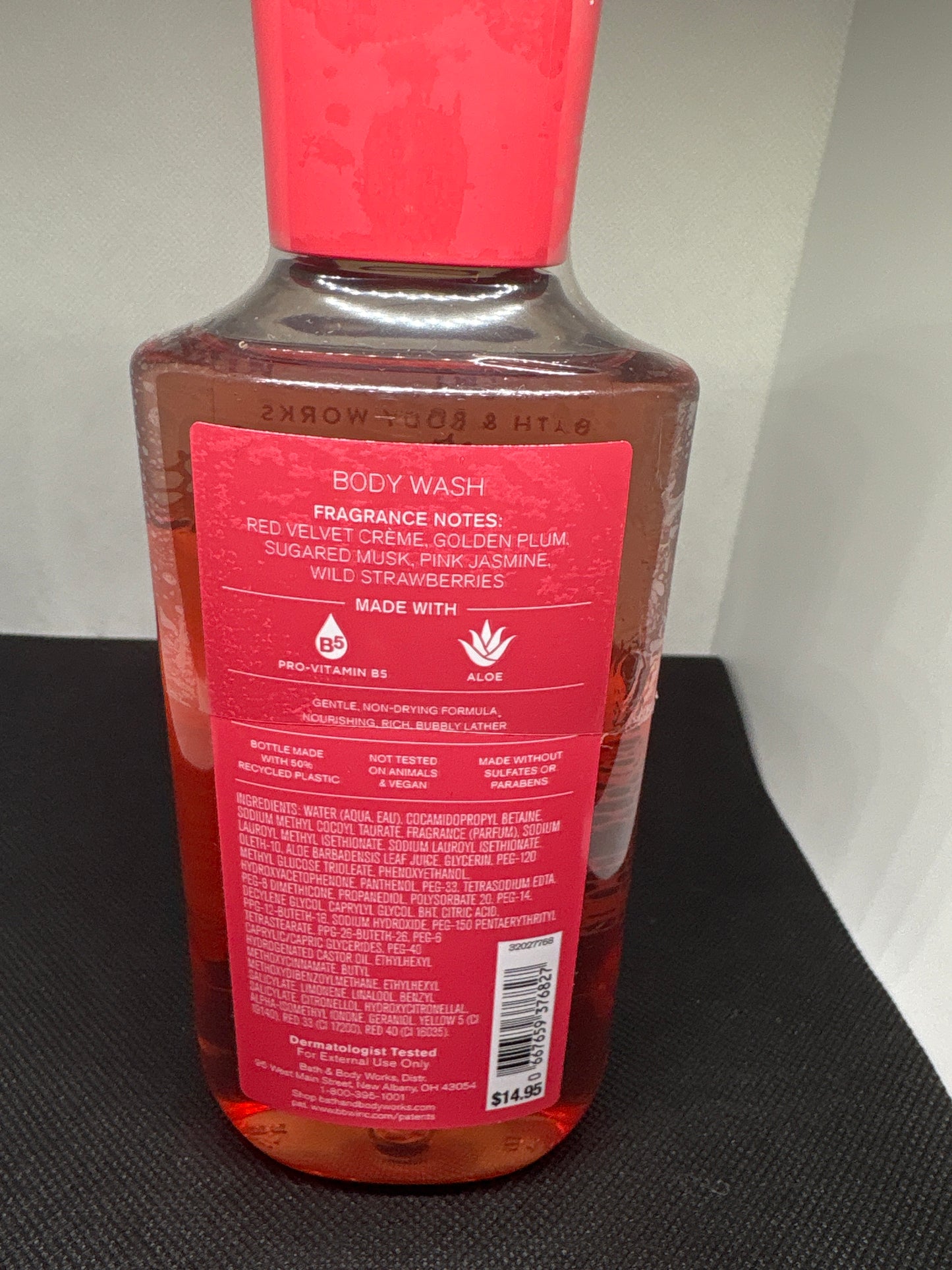 BATH & BODY WORKS VELVET SUGAR BODY WASH 10 FL OZ
