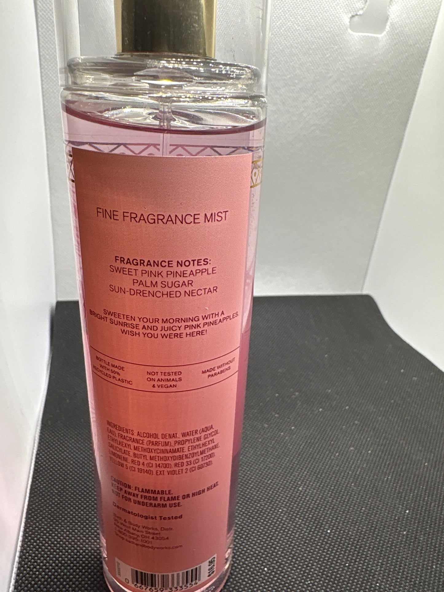 Bath & Body Works COSTA RICA PINK PINEAPPLE SUNRISE Body Cream, Body Lotion & Fragrance Mist