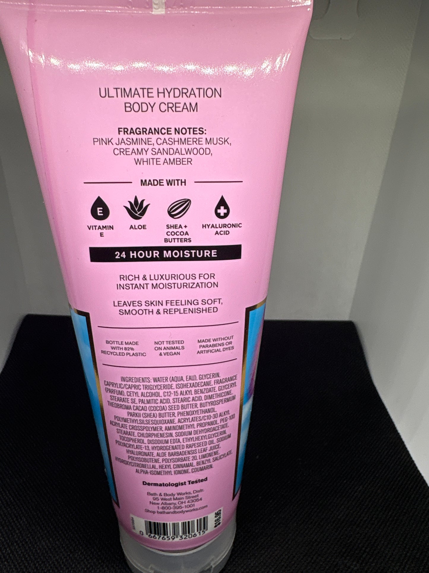 Bath and Body Works-Ultimate Hydration Body Cream-Pink Cashmere-8 oz