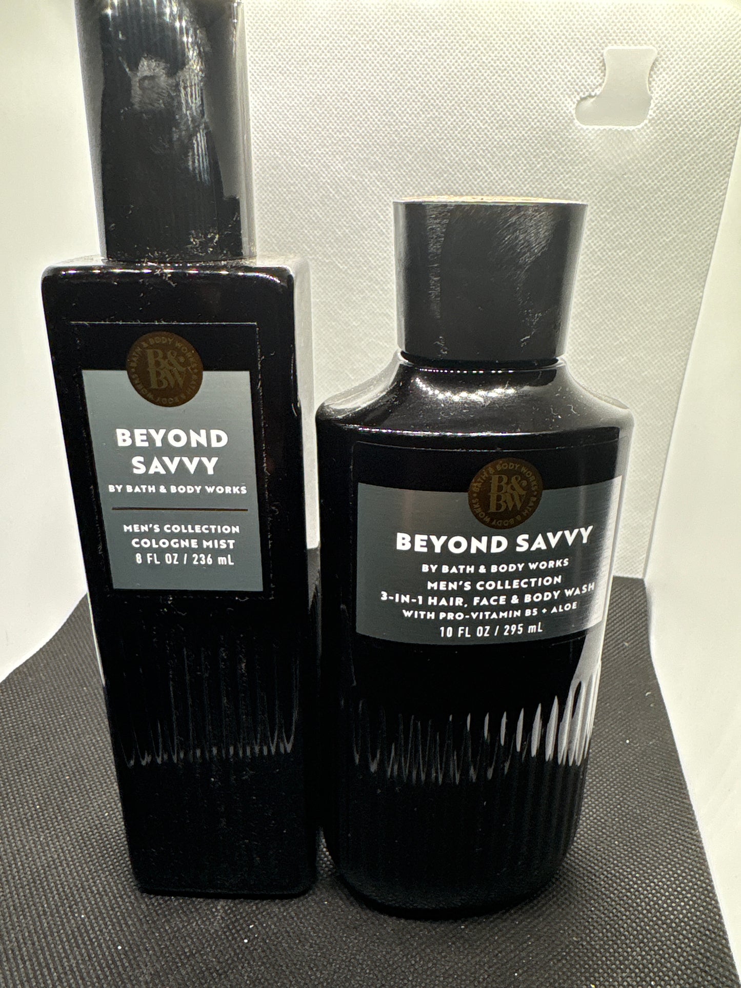 Bath & Body Works BEYOND SAVVY Men's 3-in-1 Hair Face & Body Wash & Cologne Mist