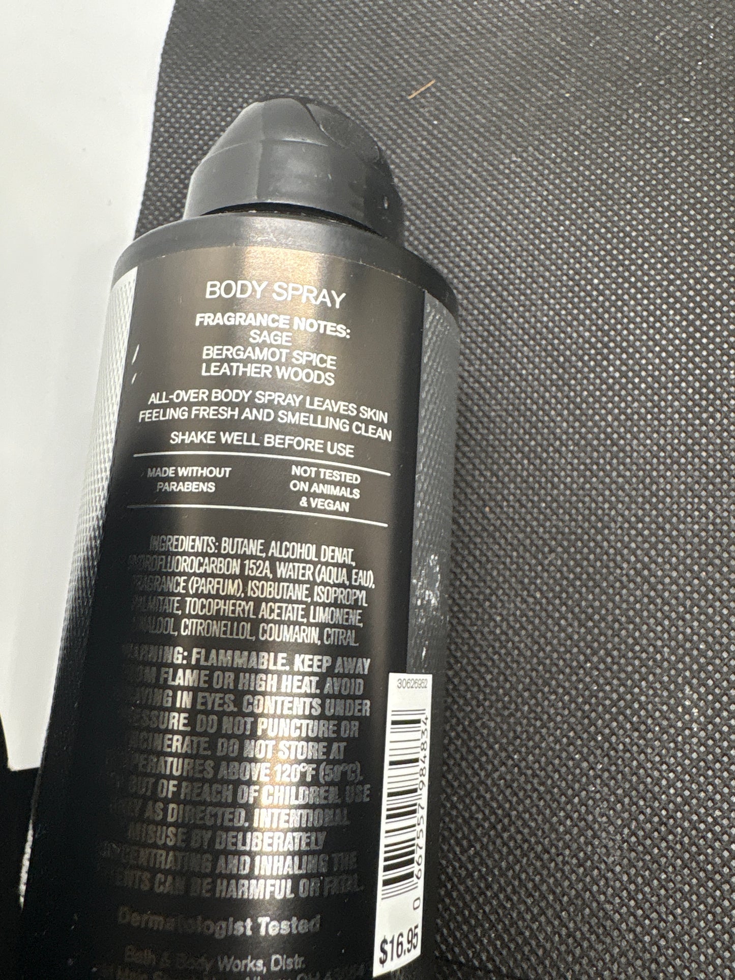 Bath & Body Works Set • GRAPHITE for Men • Body Wash, Cream & Spray