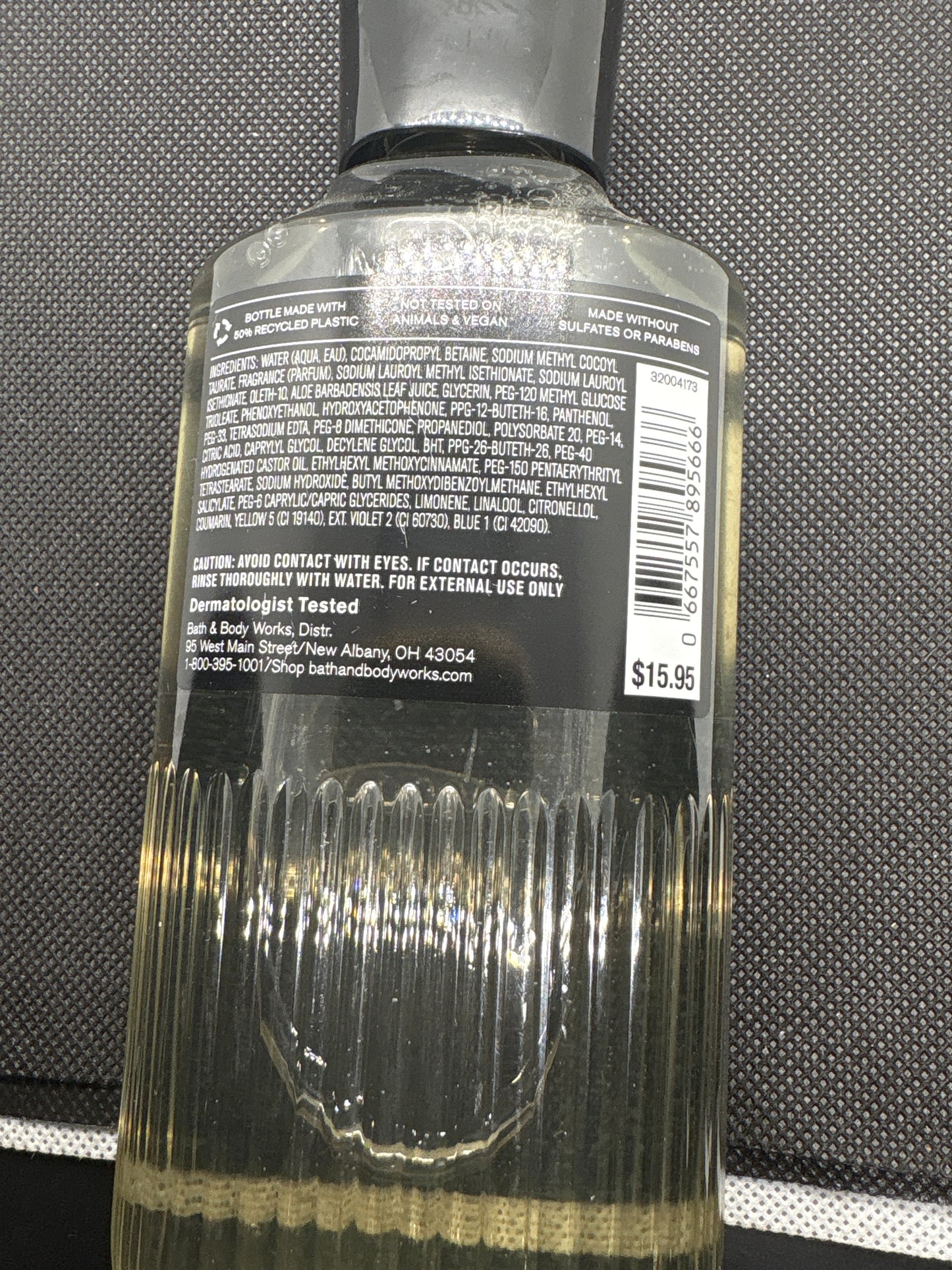 Bath & Body Works Set • GRAPHITE for Men • Body Wash, Cream & Spray