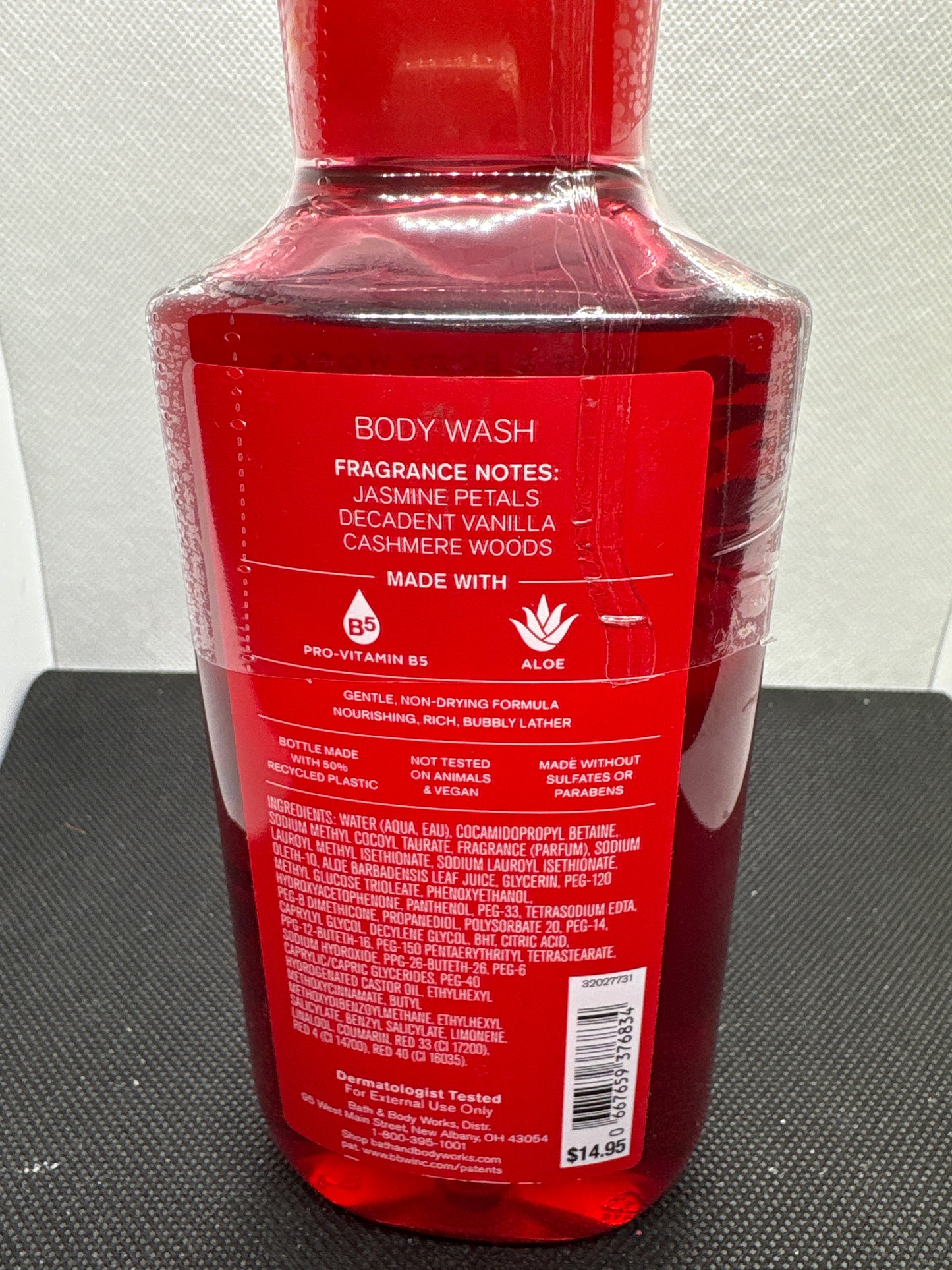 Bath & Body Works FOREVER RED VANILLA RUM Fragrance Mist Body Wash & Body Cream