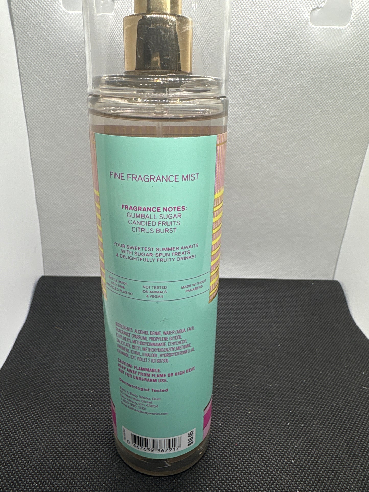 Bath & Body Works BUBBLEGUM POP Fine Fragrance Mist Shower Gel Body Cream Set