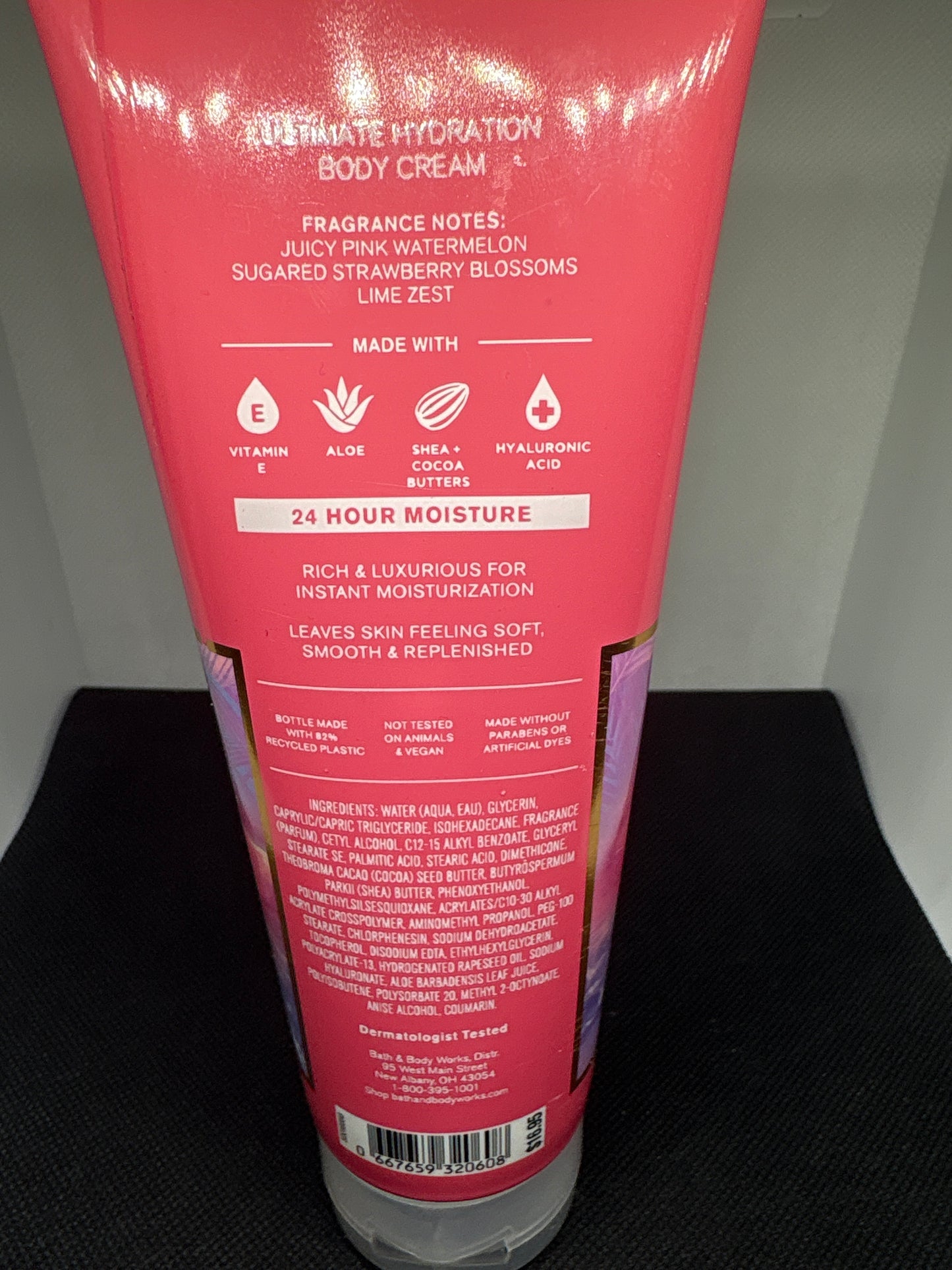 Bath & Body Works PINK WATERMELON BLAST Ultimate Hydration Body Cream 8 oz