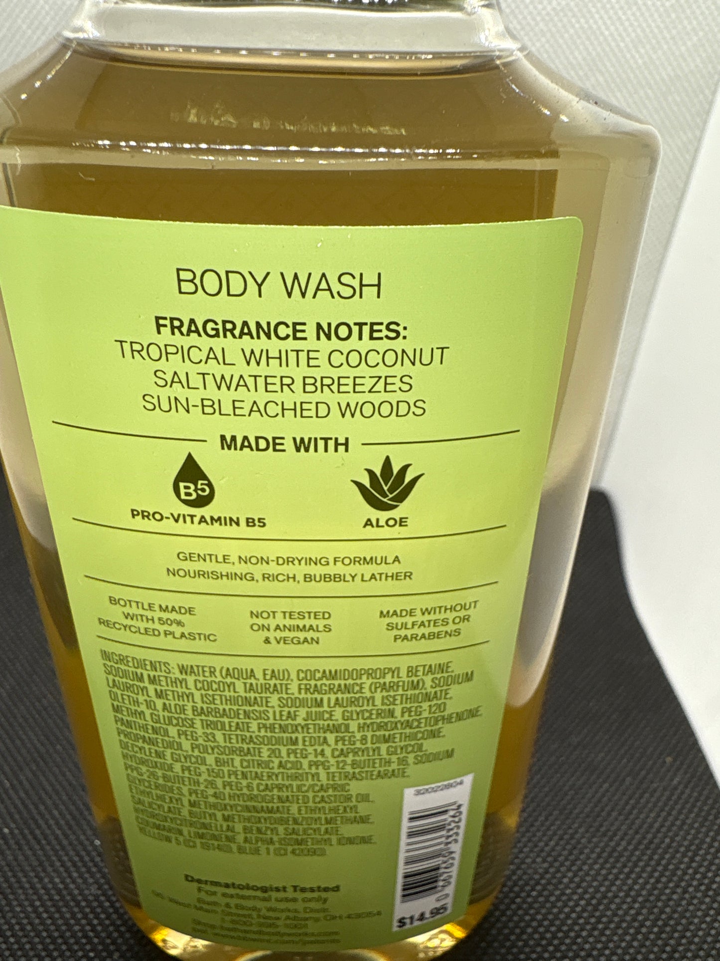 Bath & Body Works Waikiki Beach Coconut Body Mist,Shower, Lotion, Cream 4 Lot