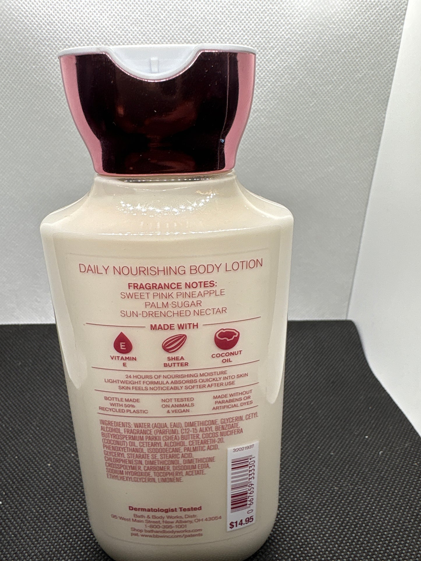 Bath & Body Works COSTA RICA PINK PINEAPPLE SUNRISE Body Cream, Body Lotion & Fragrance Mist